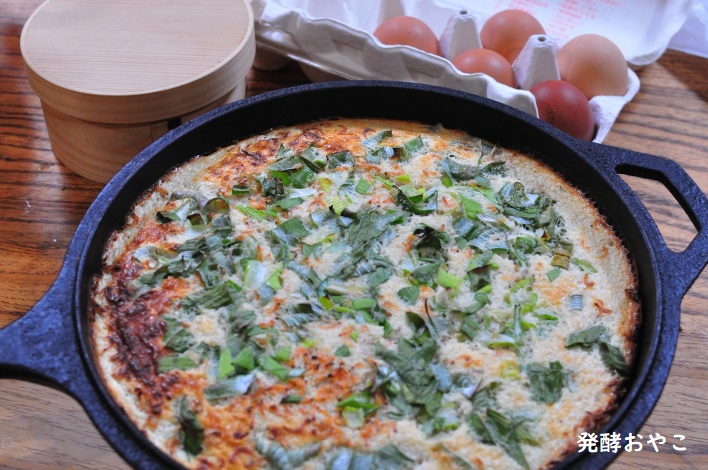 タラ入り玉子焼き